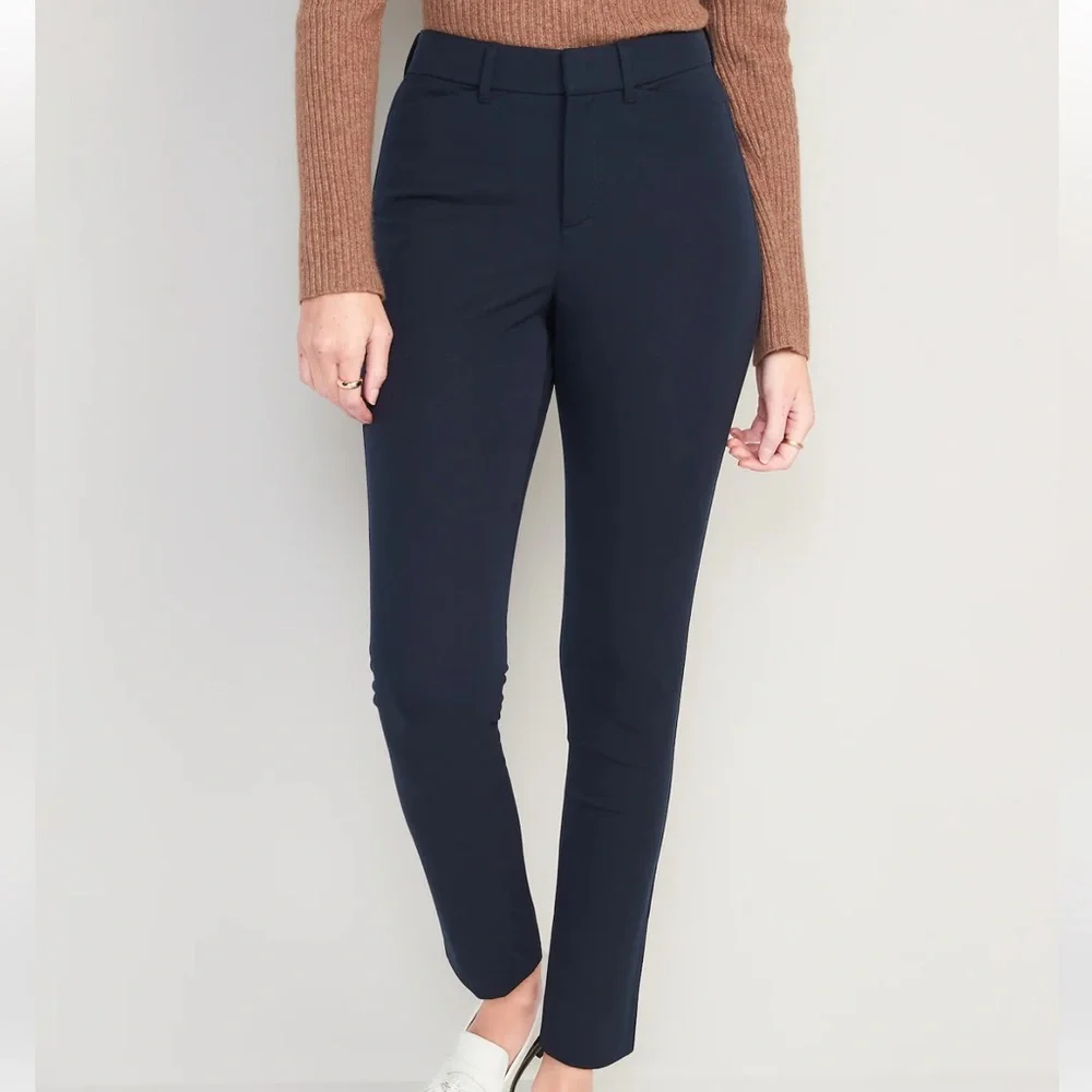 NWT! Curvy High-Waisted Pixie Skinny Ankle Pants for Women - Multiple Sizes
